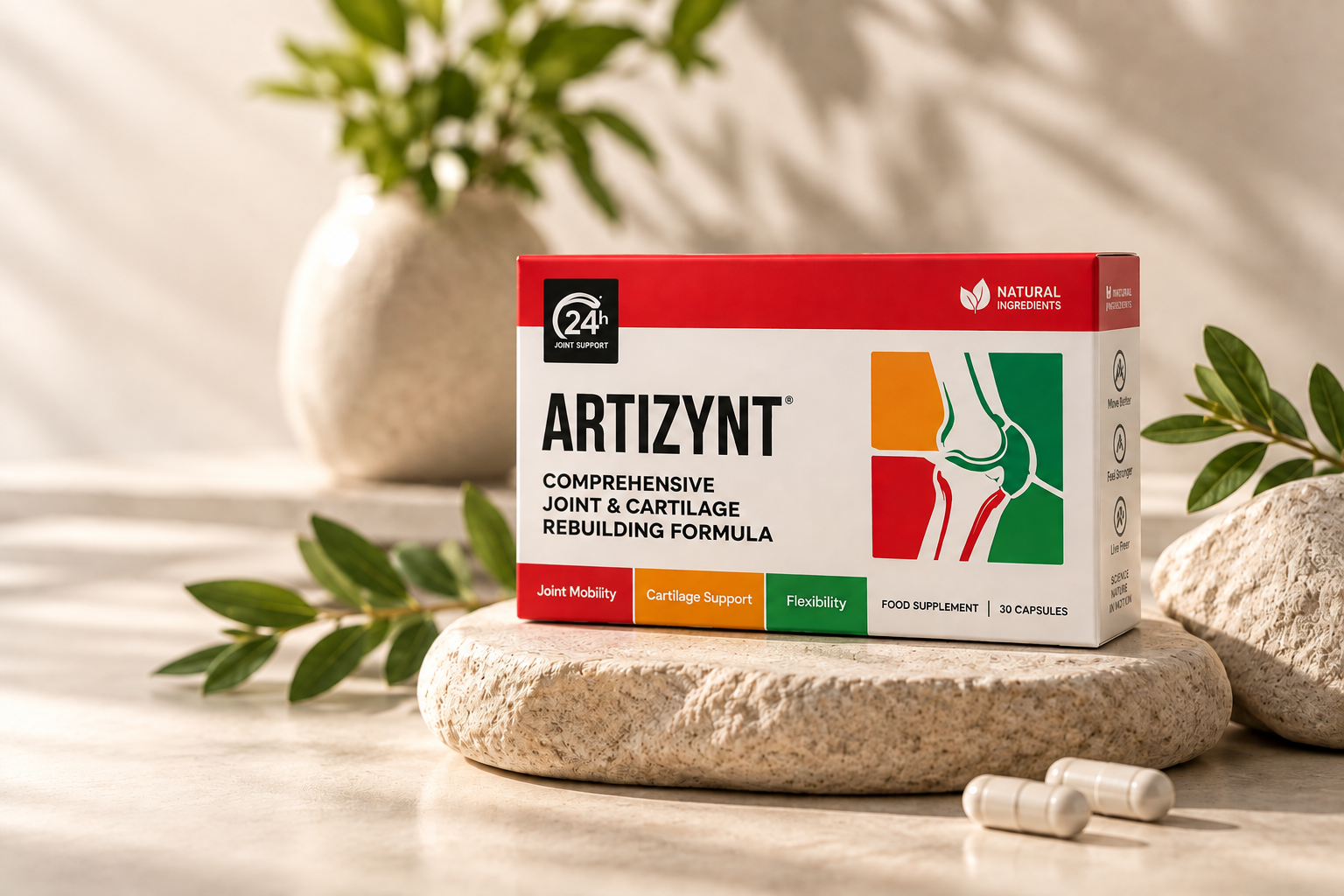ARTIZYNT® kapsulių pakuotė